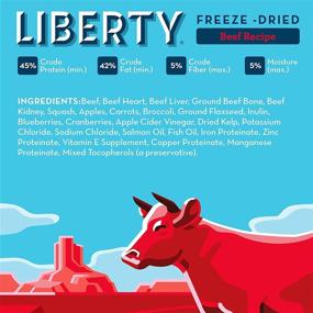 img 2 attached to Buckley Liberty Freeze-Dried Dog Food Topper and Mixer, Beef, 20oz