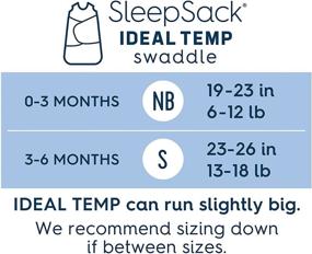 img 2 attached to 🛏️ Sleepsack Swaddle - The Perfect Adjustable Wearable Blanket for Kids at Home