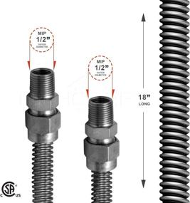 img 3 attached to Соединитель Flextron FTGC SS12 18A из нержавеющей стали