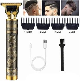 img 4 attached to Professional Trimmers Cordless Rechargeable Grooming