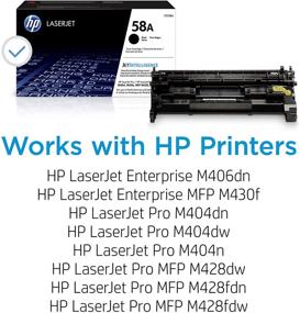 img 3 attached to 🖨️ HP 58A (CF258A) Black Toner Cartridge for HP LaserJet Pro M404 & M428 Series