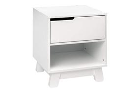 img 4 attached to Babyletto Hudson Nightstand Port White Kids' Home Store for Kids' Furniture
