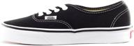 vans authentic black white skate logo