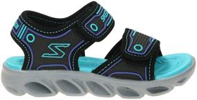 img 4 attached to 🔶 Детские сандалии Skechers Hypno Splash - оранжевые, идеальны для лета.