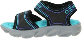 img 3 attached to 🔶 Детские сандалии Skechers Hypno Splash - оранжевые, идеальны для лета.