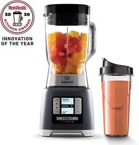 img 3 attached to Calphalon Activesense Blender: Blend-N-Go Cup & Powerful Performance in Dark Stainless Steel