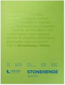 img 1 attached to 📝 Legion Stonehenge Pad, White, 9 X 12 inches, 15 Sheets