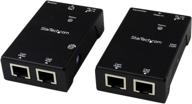 🔌 startech.com hdmi over cat5/cat6 extender - 165 ft (50m) power over cable, dual ethernet video/audio extender (st121shd50) logo