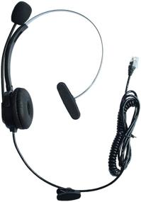 img 4 attached to 📞 GoodQbuy Call Center Telephone/IP Phone Headset - Compatible with Cisco, 3Com, Aastra, Alcatel-Lucent, and More!