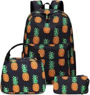 insulated floral sunflower backpack - bookbag logo