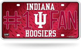 img 1 attached to Indiana Hoosiers Metal License Plate