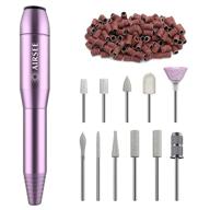 airsee portable electric nail drill: professional efile kit for acrylic, gel nails, manicure pedicure - 11pcs nail drill bits, 56 sanding bands logo