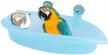 tnfeeon bathing parrot bathtub accessory logo