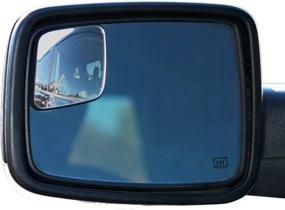 img 4 attached to Заднего вида зеркала WadeStar RM10 для грузовиков Ram 2009-2018 без боковых зеркал для буксировки
