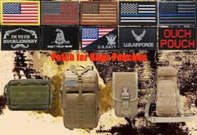 img 1 attached to Zcketo Tactical Embroidered Military Backpacks