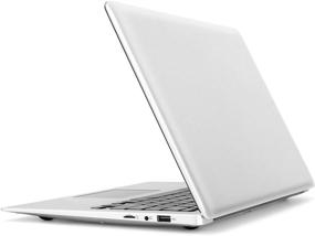 img 1 attached to 💻 YELLYOUTH Windows 10 Laptop 14 inch Notebook - Intel Quad Core, 8GB RAM, 128GB eMMC, Mini HDMI, 5G WiFi, Bluetooth, Silver PC