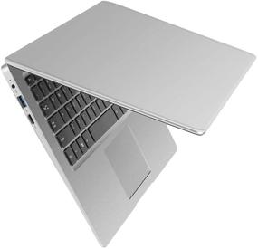 img 2 attached to 💻 YELLYOUTH Windows 10 Laptop 14 inch Notebook - Intel Quad Core, 8GB RAM, 128GB eMMC, Mini HDMI, 5G WiFi, Bluetooth, Silver PC