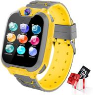 students screen smartwatch camera childrens cell phones & accessories and accessories logo