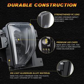 img 1 attached to BICYACO Assembly Compatible Silverado Replacement Lights & Lighting Accessories