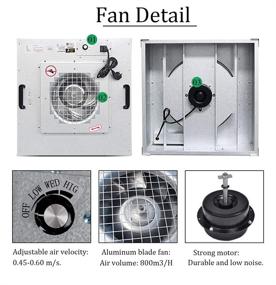 img 1 attached to 🔬 YJINGRUI Industrial Efficiency Lab: Boost Productivity with 575X575X320Mm Dimensions