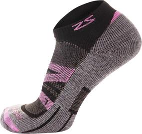 img 3 attached to 🏃 Zensah Merino Wool Running Socks - Soft Cushioned Moisture Wicking Athletic Trail Socks with Anti-Blister Properties