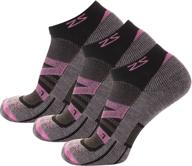 🏃 zensah merino wool running socks - soft cushioned moisture wicking athletic trail socks with anti-blister properties логотип