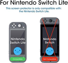 img 3 attached to 🔒 Optimized 3-Pack Tempered Glass Screen Protector for Nintendo Switch Lite (2019)