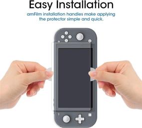 img 2 attached to 🔒 Optimized 3-Pack Tempered Glass Screen Protector for Nintendo Switch Lite (2019)