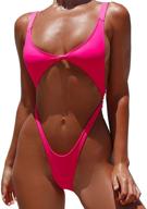 👙 yauasopa cutout swimsuit for women - bathing suit & cover up collection logo