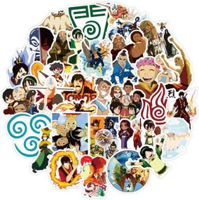 img 3 attached to 50PCS Avatar:The Last Airbender Stickers For Laptop And Computer