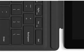 img 1 attached to 🔒 Улучшенная безопасность: Microsoft Surface Pro Type Cover с сенсорным сканером отпечатков пальцев (черный)