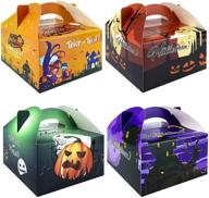 коробки для угощений на хэллоуин, шт. логотип