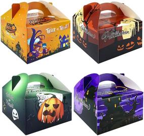img 4 attached to Pcs Halloween Trick Treat Boxes