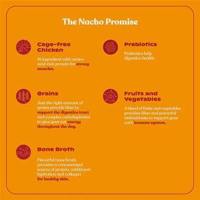 img 1 attached to 🐱 Nacho Wet Cat Food: Cage-Free Chicken Recipe in Gravy, Enhanced with Bone Broth for Superior Hydration - 24 Pouches of 3 oz. Each