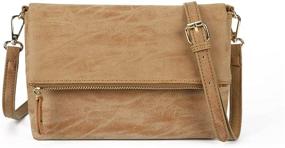 img 4 attached to GLADDON Women's Medium Crossbody: Stylish Fashion Handbag and Wallet Combo