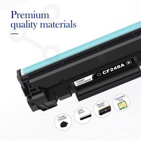 img 3 attached to 🖨️ Valuetoner Replacement Toner Cartridge for HP 48A CF248A | Laserjet Pro M15w MFP M29w M30w M31w Laser Printer | Black, 2 Pack