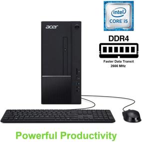 img 2 attached to 💻 Acer Aspire TC-866-UR11 Настольный компьютер: Intel Core i5-9400, 8 ГБ ОЗУ, 512 ГБ SSD, Windows 10 Home