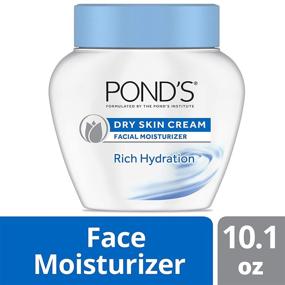 img 3 attached to 💧 Pond's Dry Skin Face Cream - 10.1 Oz - Pack of 3 - Ideal for Hydration and Nourishment