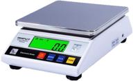 точные электронные весы reshy высокой точности 10 кг х 0,1 г - точные электронные весы для лаборатории, кухни и промышленного использования. логотип