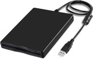 floppy disk reader: 3.5-inch usb portable drive for windows 2000/xp/7/8 with plug and play compatibility logo