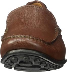 img 3 attached to Leather Hamilton Driving Loafer by CLARKS