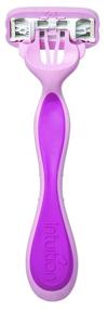 img 3 attached to 💃 Sleek Schick Intuition f.a.b Womens Bi-Directional Disposables Razor - Pack of 3: A Cutting-Edge Shaving Solution for Women