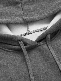 img 2 attached to 🔥 SweatyRocks Striped Hoodie: Stylish Sweatshirt with Drop Shoulder Design and Fleece Comfort