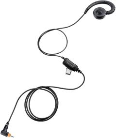 img 4 attached to Motorola Radio Swivel Earpiece with In-Line Mic/PTT: Compatible with TLK 100, SL300, SL3500e, SL7550e, SL7580e, SL7590e and more (PMLN7189 Replacement)