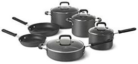 img 1 attached to Набор посуды Calphalon Everyday Nonstick из 10 предметов