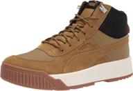 👟 puma tarrenz sneaker: stylish men's fashion shoes in black whisper white gum logo