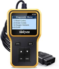 img 4 attached to 🚗 Nulksen OBD2 Scanner – Check Engine Fault Code Reader, Read/Clear Codes, I/M Readiness, O2 Test, EVAP Smog Check Scan Tool – Car Diagnostic Scanner for OBDII Cars (Since 1996)