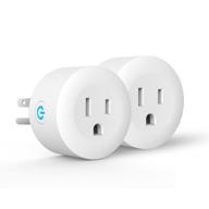 🔌 zigbee smart plugs outlet by dogain, works with st and echo plus hub, voice control compatible with alexa and the google assistant (hub required)(2 pack) логотип