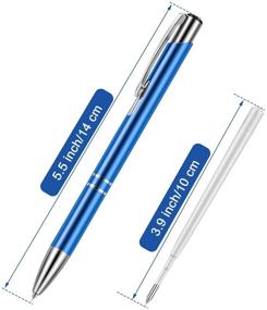 img 3 attached to 🖋️ Efficient Air Release Weeding Tool Pen Set for HTV Vinyl Craft Projects - 3 Piece Stainless Steel Pen with Replaceable Refills (Black, Red, Blue)