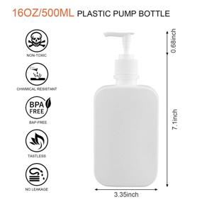 img 3 attached to 🧴 Cutting-Edge Plastic 16Oz Woaiwo Q Dispenser: Your Ultimate Travel Accessory for Cleaning Solutions